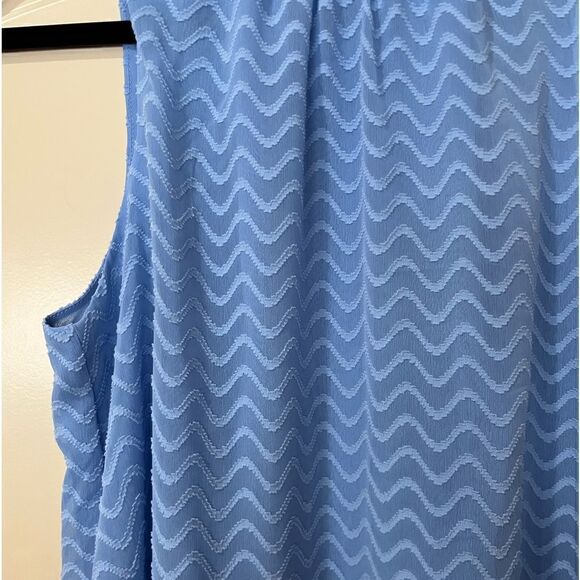 ANTHROPOLOGIE MAEVE Charley Halter Blouse Blue Women’s Size XS - Picture 4 of 8